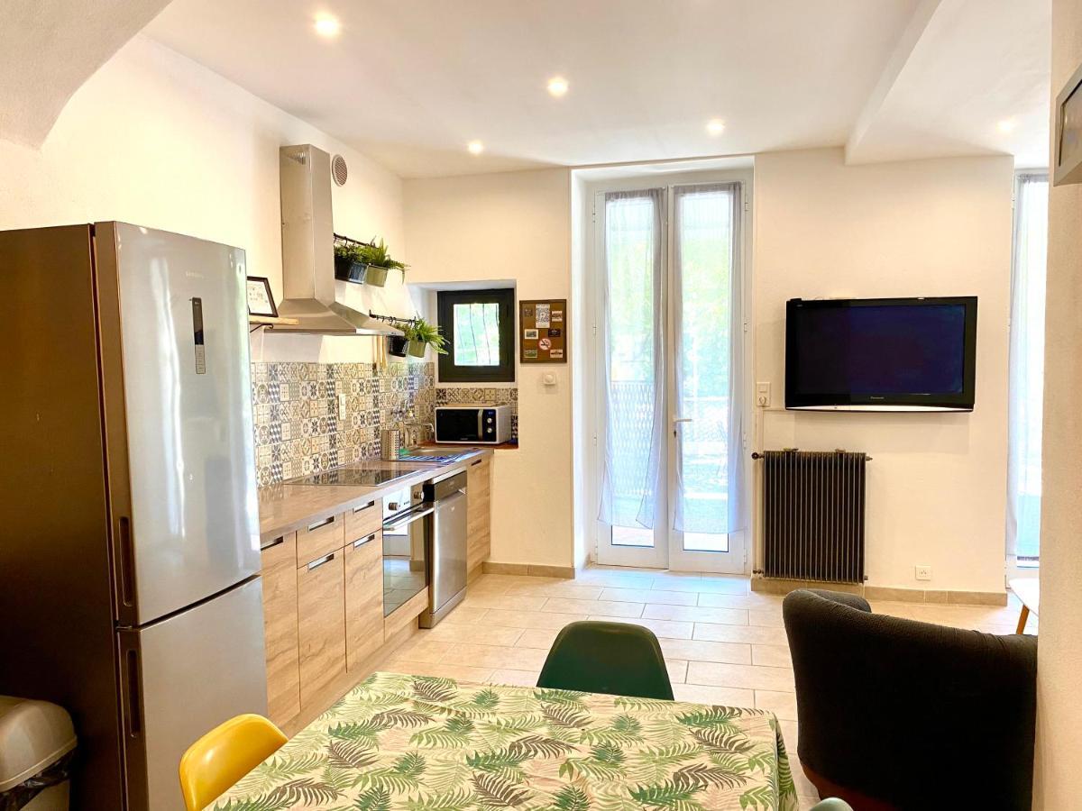 Appartement Terrasse Vue Lac Breil-sur-Roya Eksteriør billede