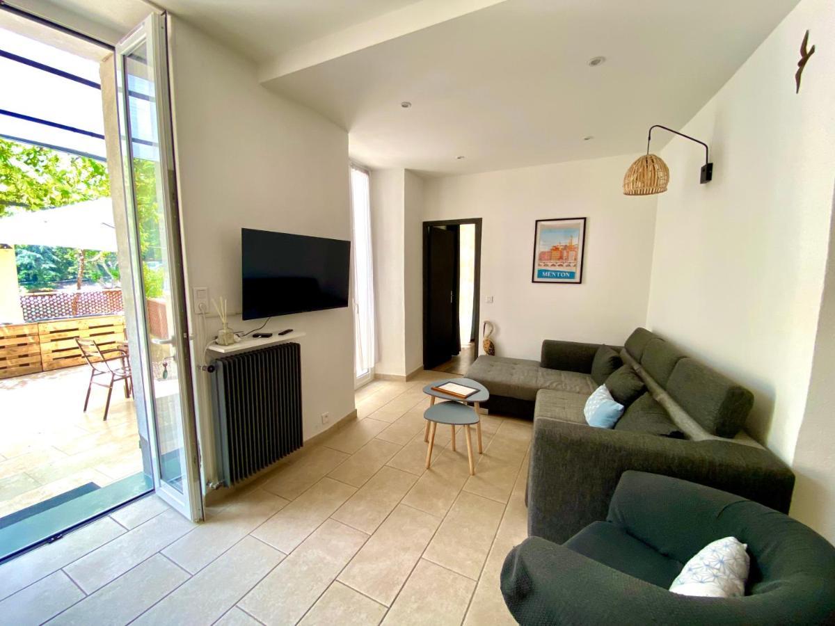 Appartement Terrasse Vue Lac Breil-sur-Roya Eksteriør billede