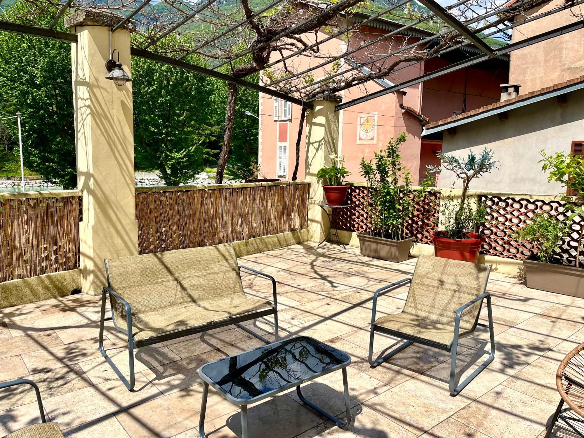 Appartement Terrasse Vue Lac Breil-sur-Roya Eksteriør billede